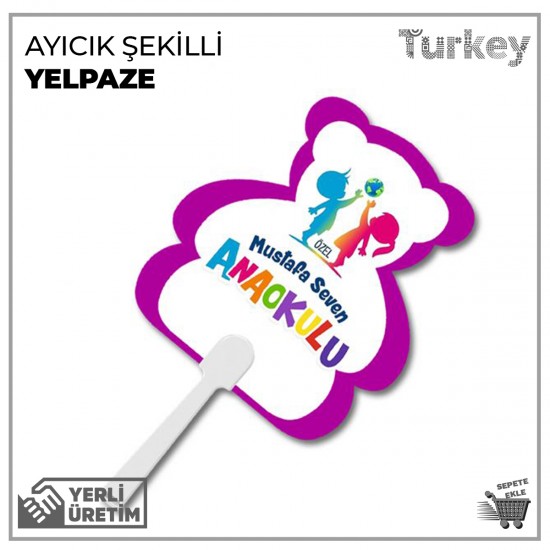 Yelpaze Ayıcık Şekilli Yelpaze Ayıcık Şekilli